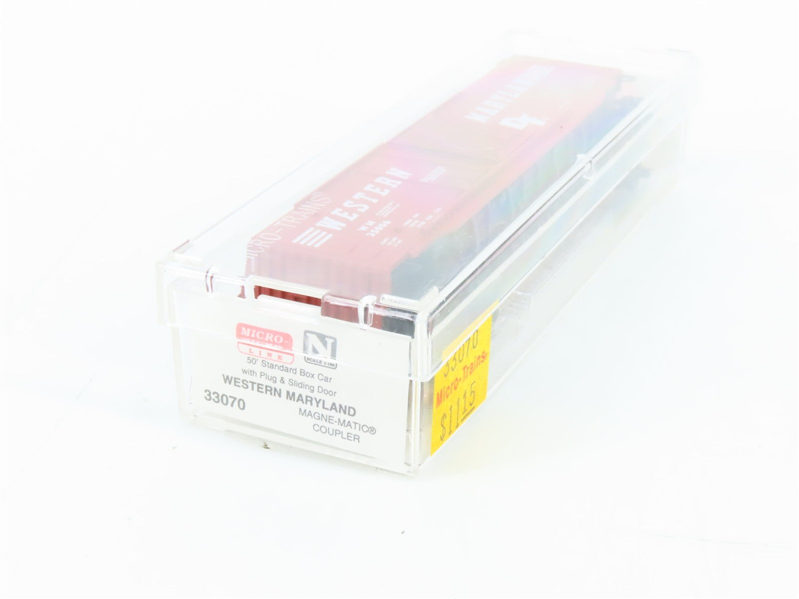 N Scale Micro-Trains MTL 33070 WM Western Maryland 50' Box Car 35006 RTR