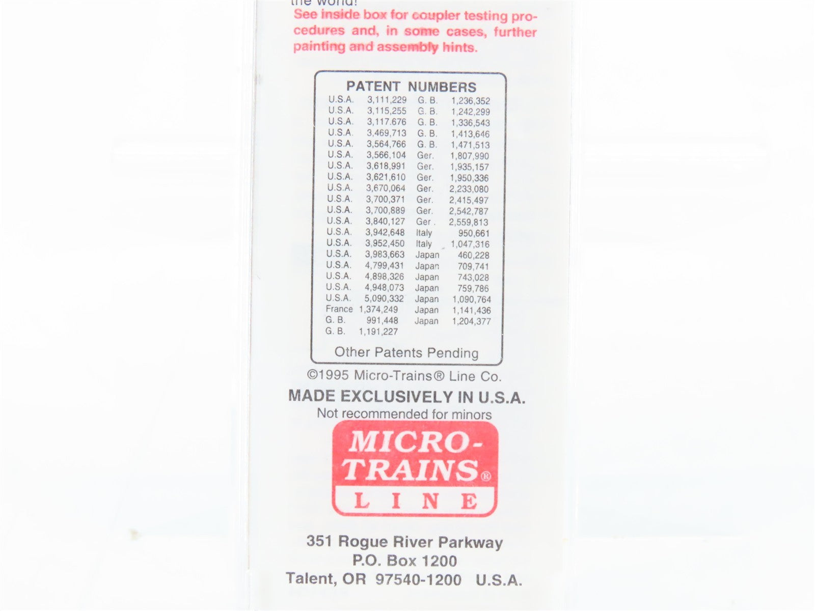 N Scale Micro-Trains MTL 51100 ATSF Santa Fe 34' Wood Sheathed Caboose 1207 RTR