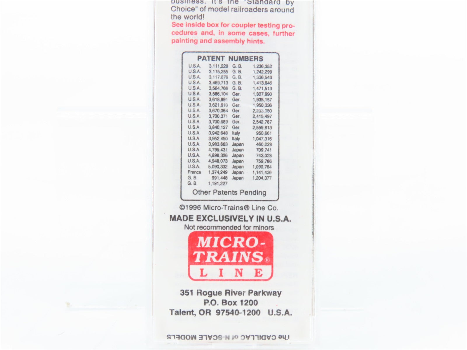 N Scale Micro-Trains MTL 20660 SAL Seaboard Silver Comet 40' Box Car 24863 RTR