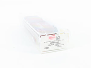 N Scale Micro-Trains MTL 20660 SAL Seaboard Silver Comet 40' Box Car 24863 RTR