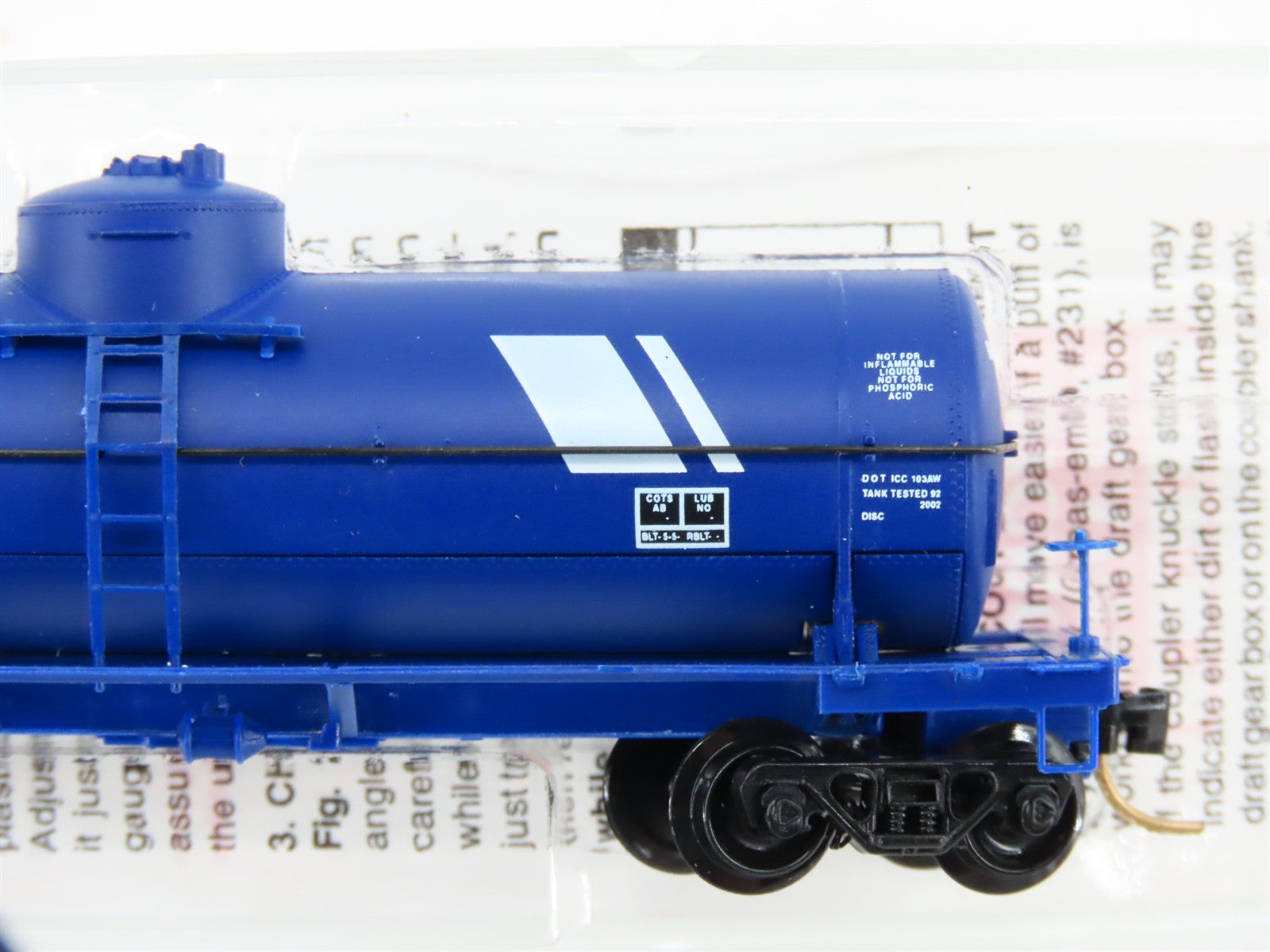 N Micro-Trains MTL 65390 MRL Montana Rail Link 39' Single Dome Tank Car 100015