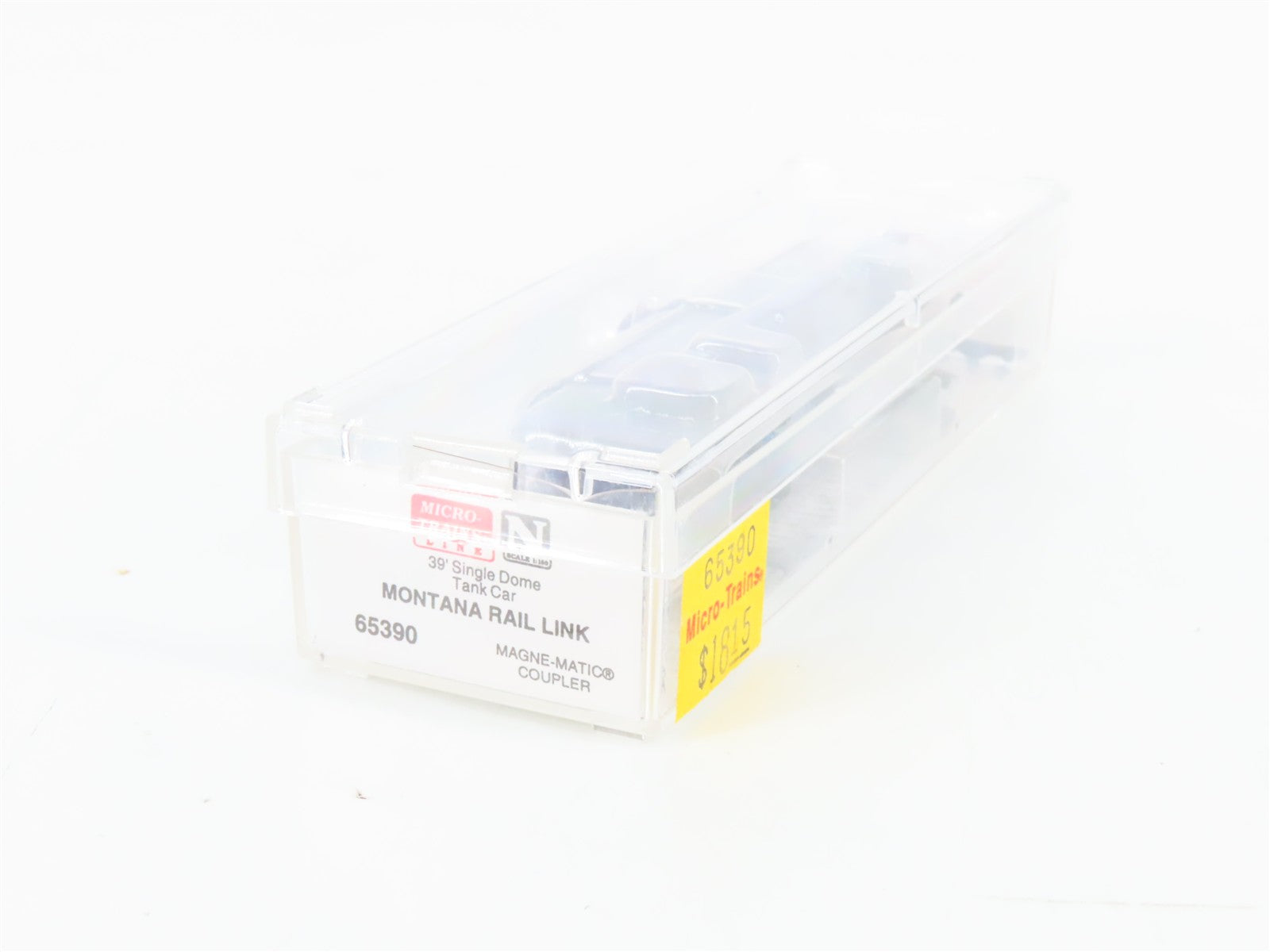 N Micro-Trains MTL 65390 MRL Montana Rail Link 39' Single Dome Tank Car 100015