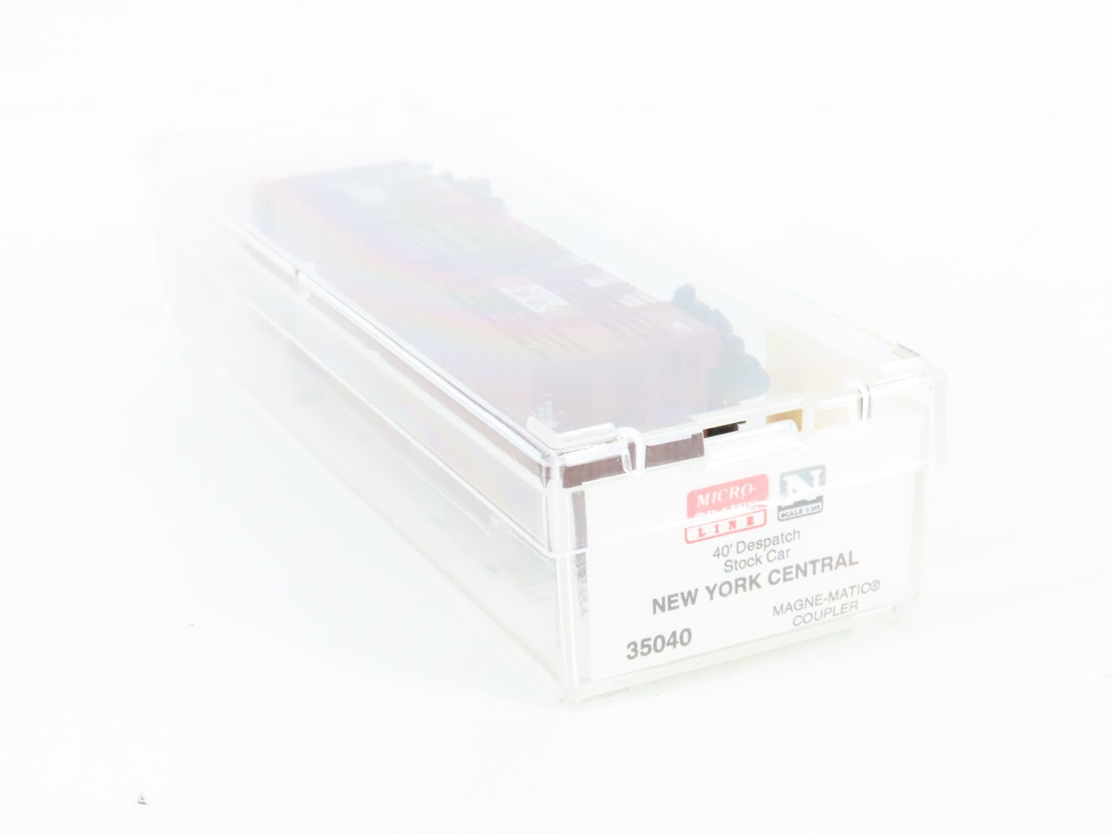 N Scale Micro-Trains MTL 35040 NYC New York Central 40' Stock Car 28022 RTR