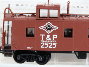 N Scale Micro-Trains MTL 100010 T&P Texas & Pacific 36' Caboose 2525 RTR