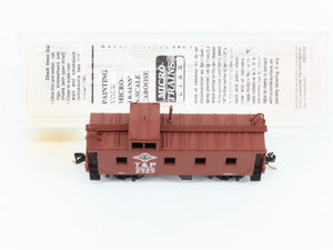 N Scale Micro-Trains MTL 100010 T&P Texas & Pacific 36' Caboose 2525 RTR