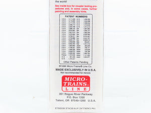 N Scale Micro-Trains MTL 100010 T&P Texas & Pacific 36' Caboose 2525 RTR