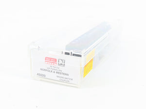 N Scale Micro-Trains MTL 45020 NW Norfolk & Western 50' Fishbelly Flat Car RTR