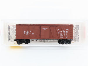 N Scale Micro-Trains MTL 28040 Central Railroad of New Jersey 40' Box Car RTR