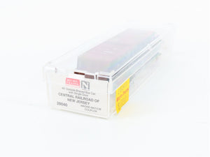 N Scale Micro-Trains MTL 28040 Central Railroad of New Jersey 40' Box Car RTR
