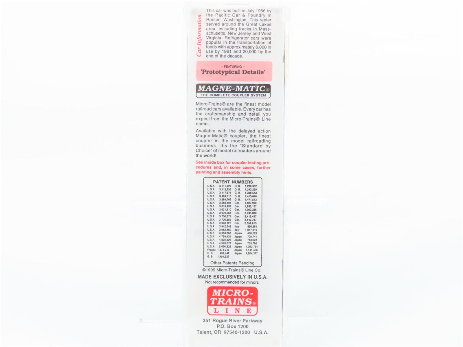 N Scale Micro-Trains MTL 69080 NYMX New York Central 51' Reefer 1025 RTR