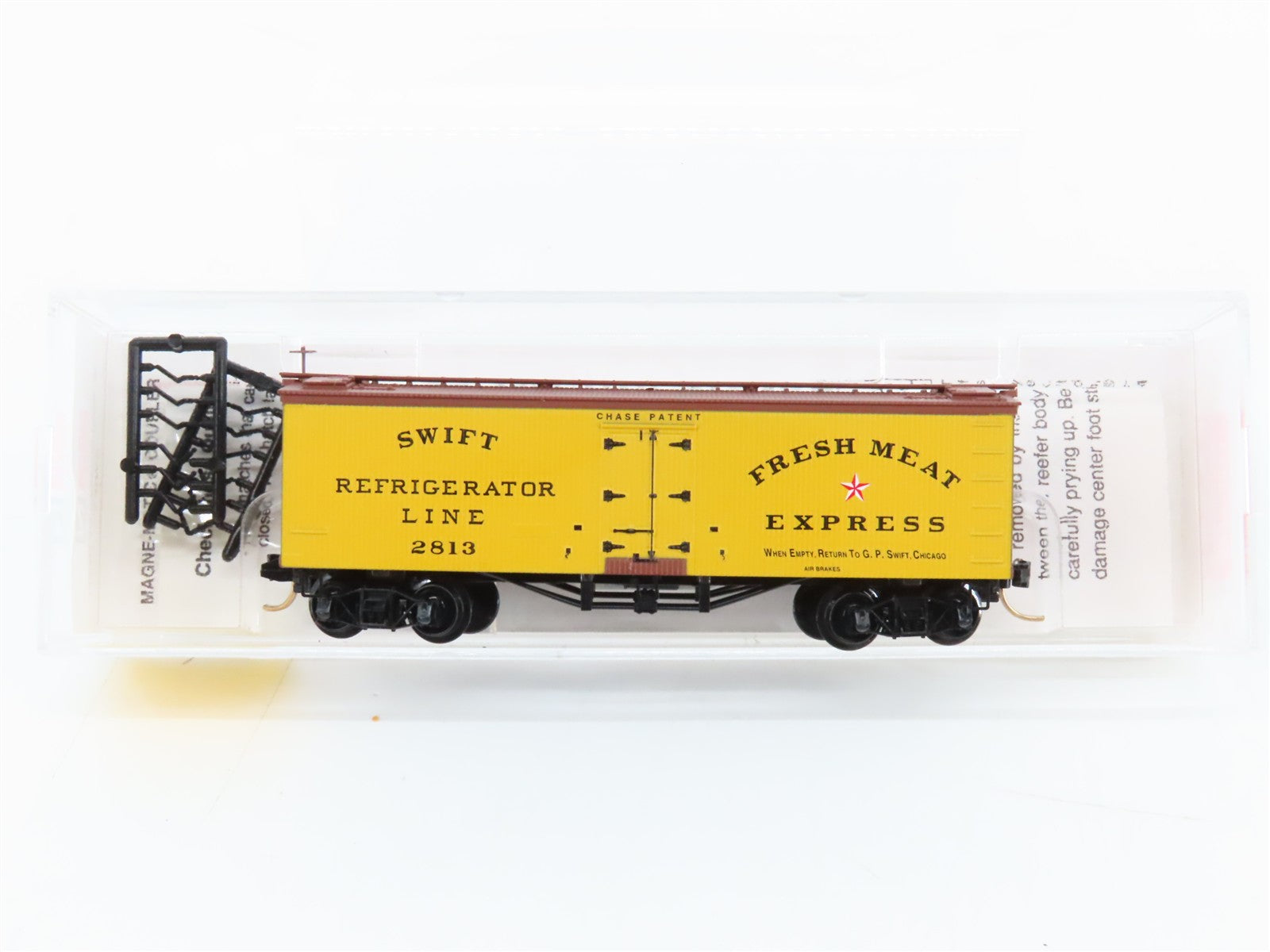 N Scale Micro-Trains MTL 58010 Swift Refrigerator Line 36' Reefer 2813 RTR