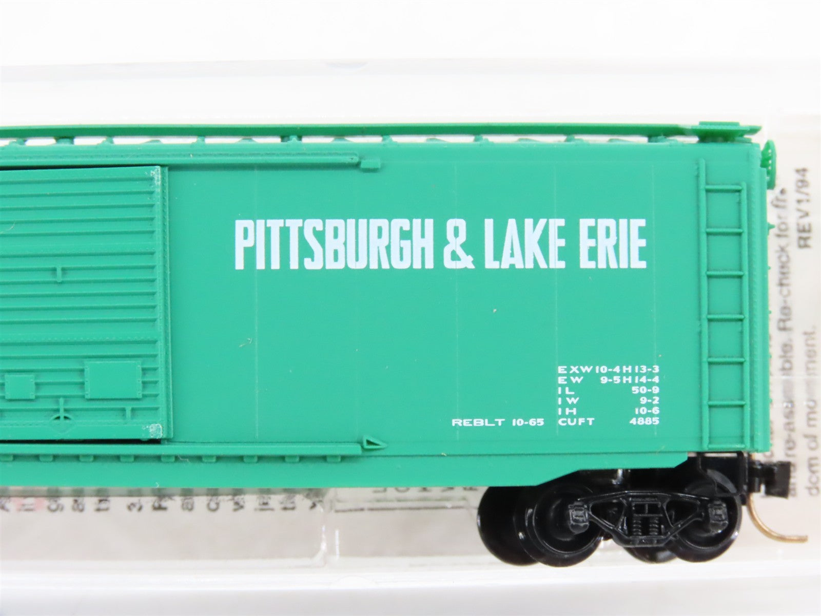 N Scale Micro-Trains MTL 31050 P&LE Pittsburgh & Lake Erie 50' Box Car 23023 RTR
