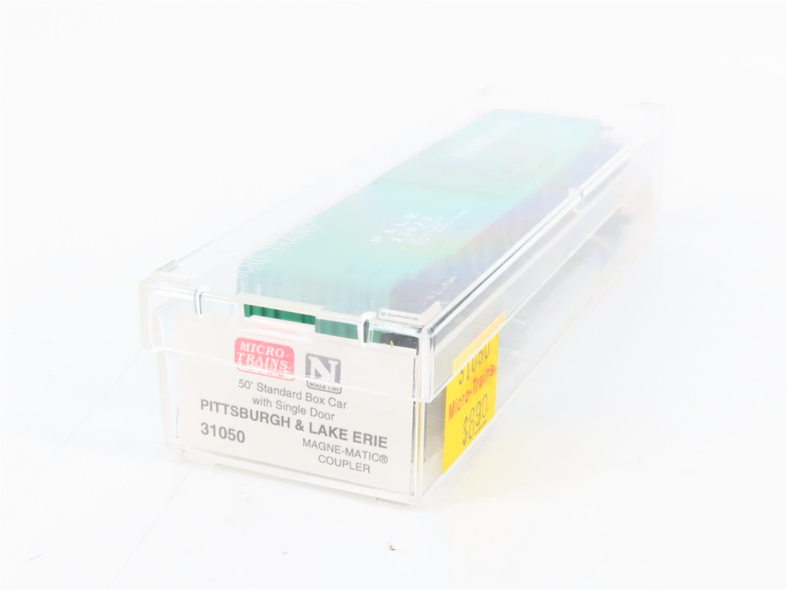 N Scale Micro-Trains MTL 31050 P&LE Pittsburgh & Lake Erie 50' Box Car 23023 RTR
