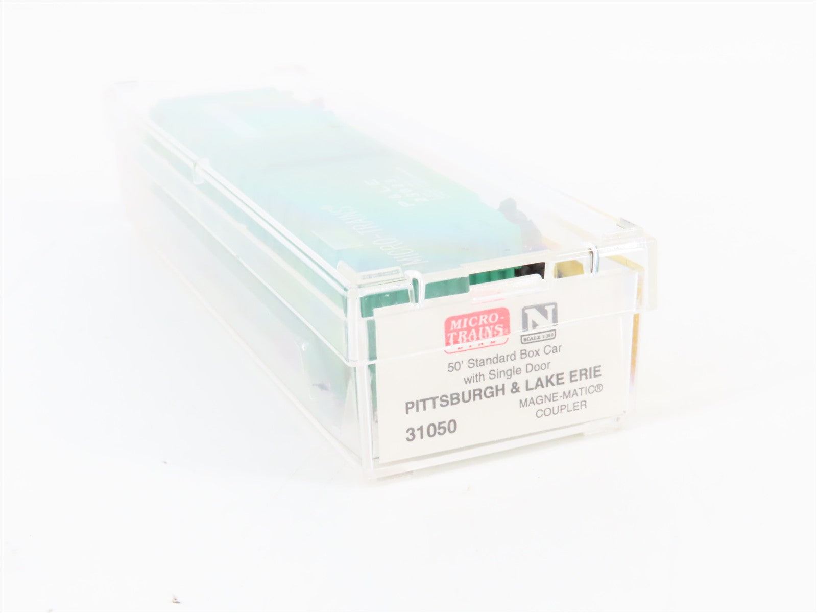 N Scale Micro-Trains MTL 31050 P&LE Pittsburgh & Lake Erie 50' Box Car 23023 RTR