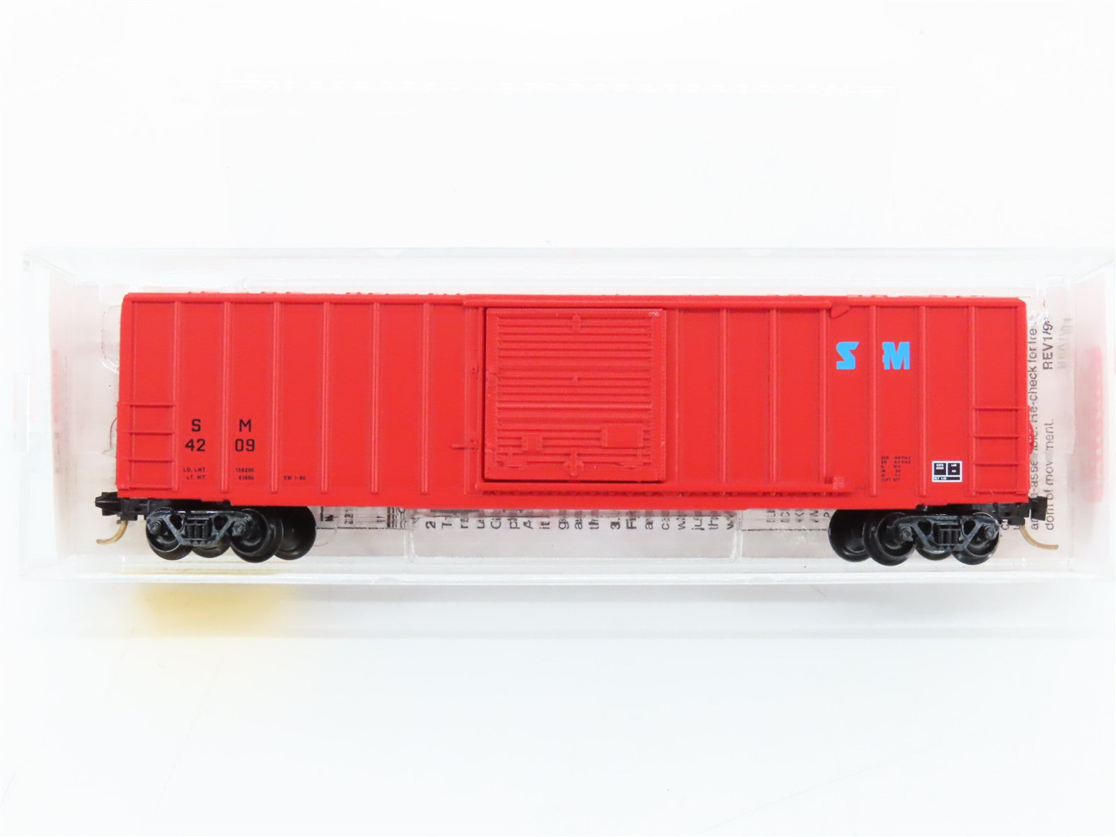 N Scale Micro-Trains MTL 25540 SM St. Marys Railroad 50' Box Car 4209 RTR