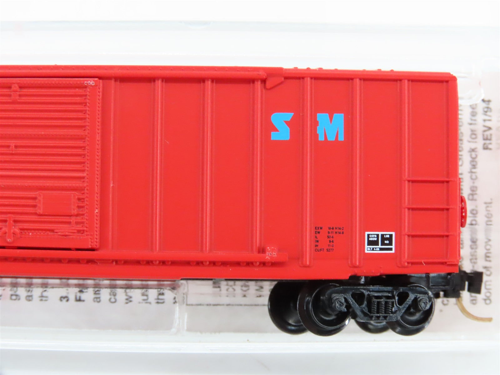 N Scale Micro-Trains MTL 25540 SM St. Marys Railroad 50' Box Car 4209 RTR