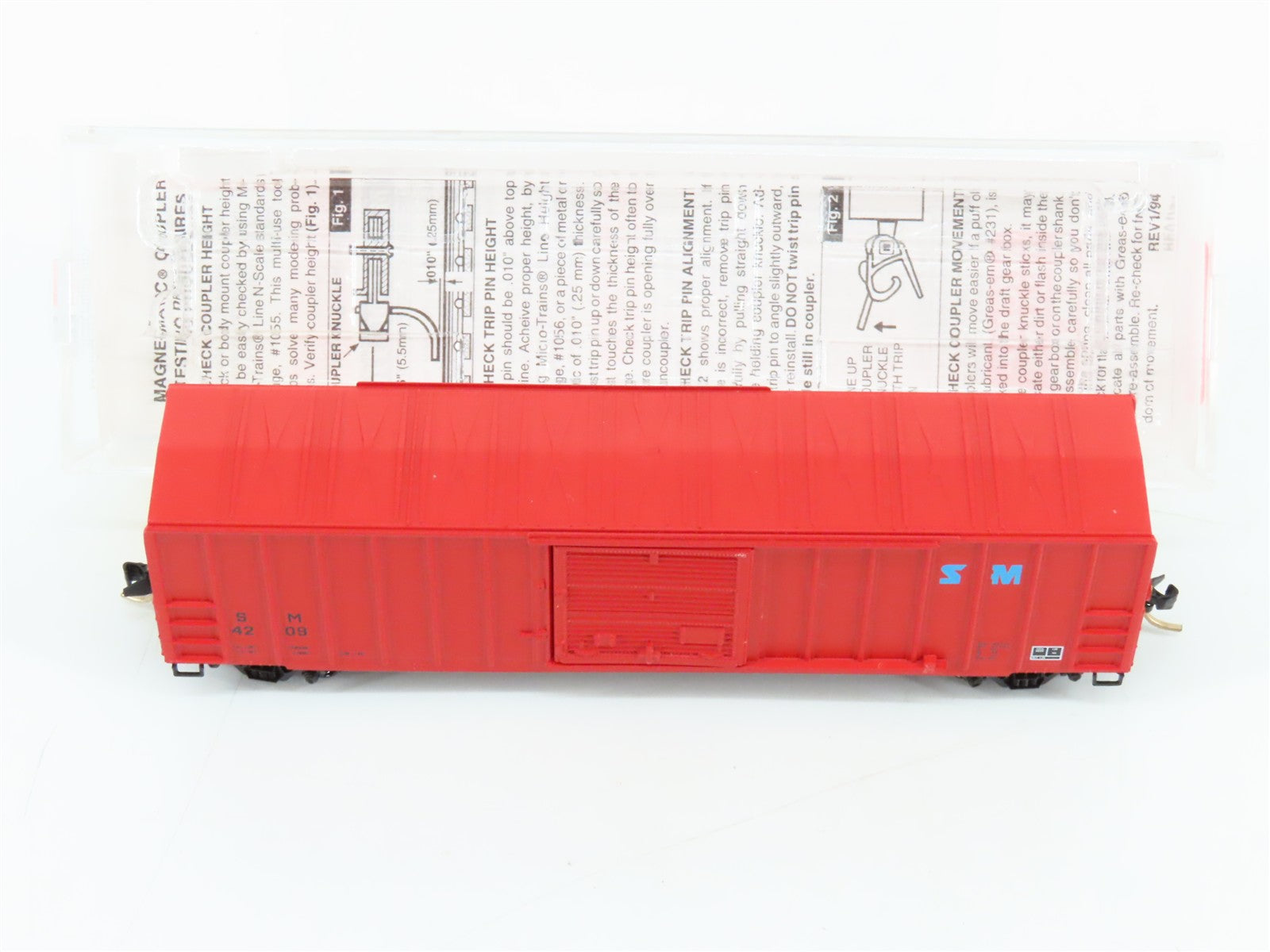 N Scale Micro-Trains MTL 25540 SM St. Marys Railroad 50' Box Car 4209 RTR