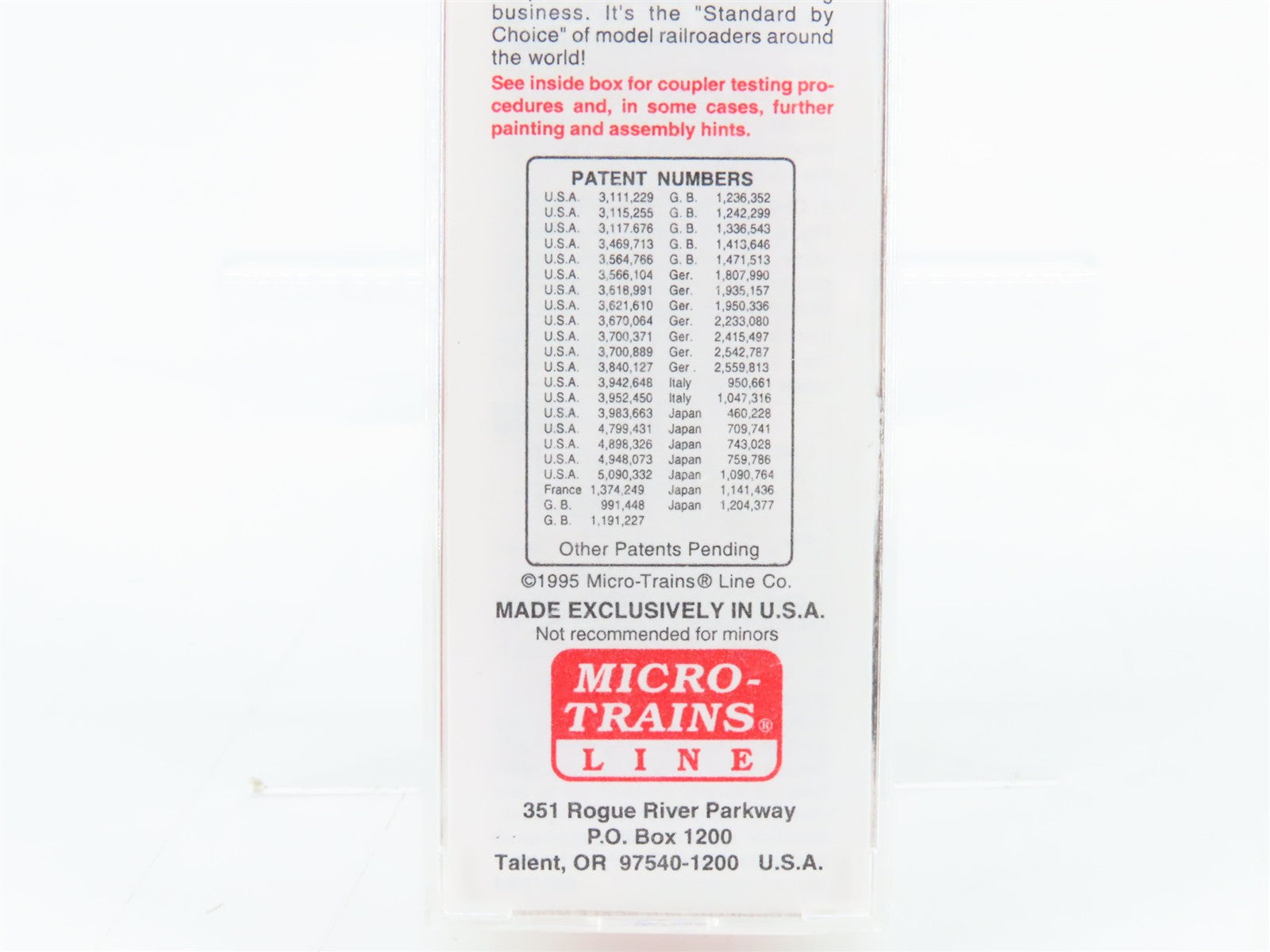 N Scale Micro-Trains MTL 25540 SM St. Marys Railroad 50' Box Car 4209 RTR