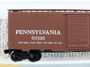 N Scale Micro-Trains MTL 20780 PRR Pennsylvania 40' Box Car 603116 RTR