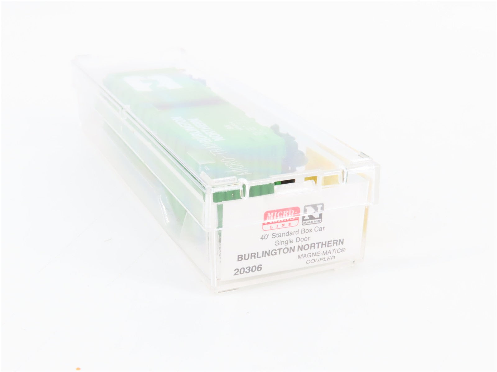 N Scale Micro-Trains MTL 20306 BN Burlington Northern 40' Box Car 189284 RTR
