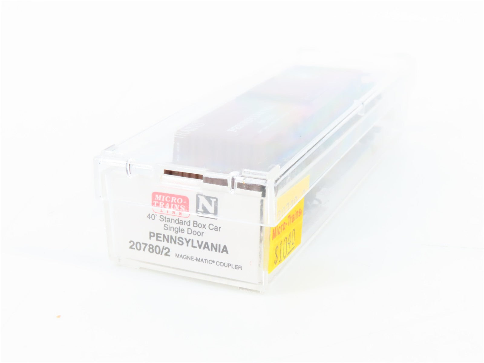 N Scale Micro-Trains MTL 20780/2 PRR Pennsylvania 40' Box Car 603120 RTR