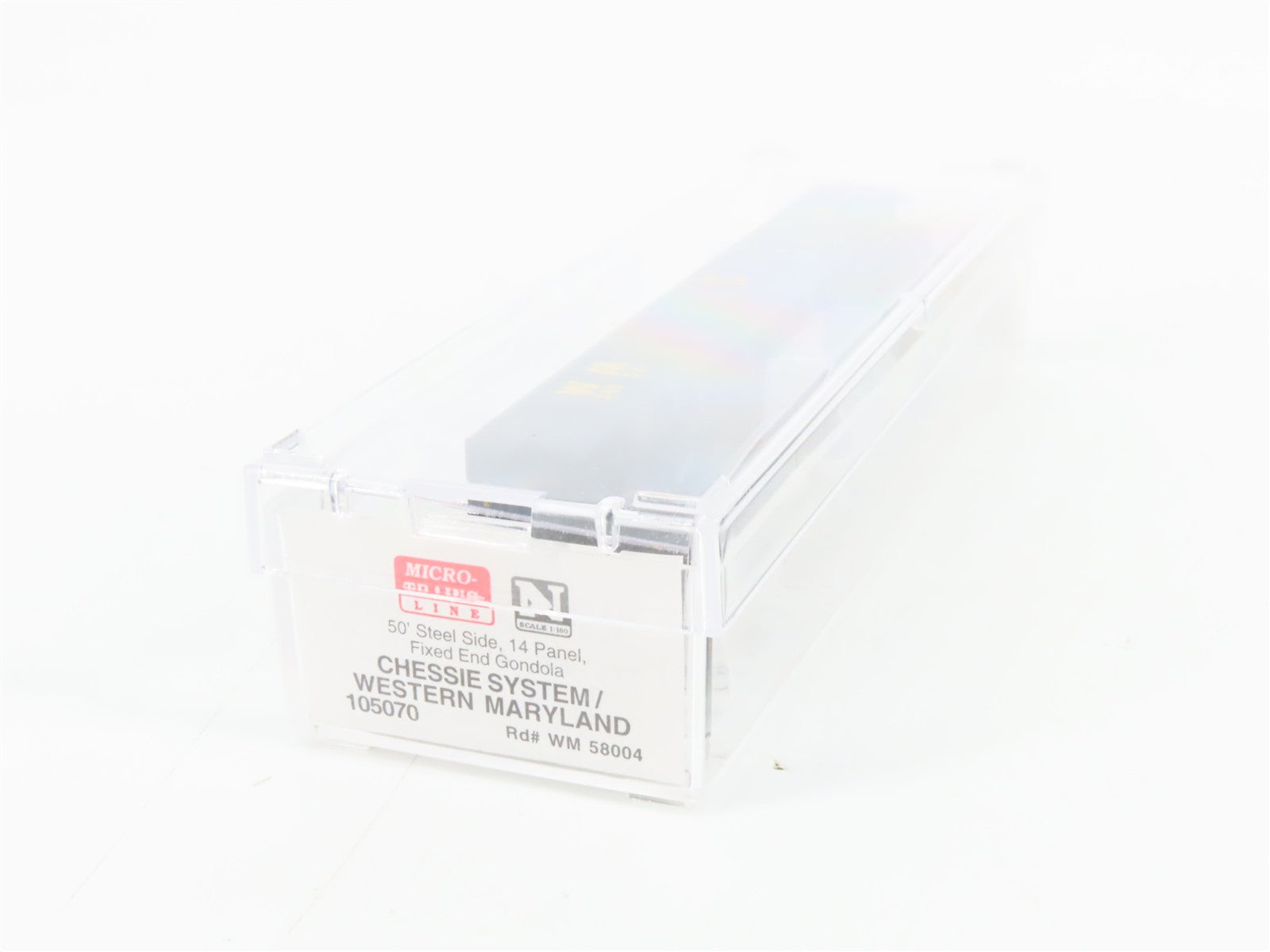N Scale Micro-Trains MTL 105070 WM Chessie System 50' Gondola 58004 RTR