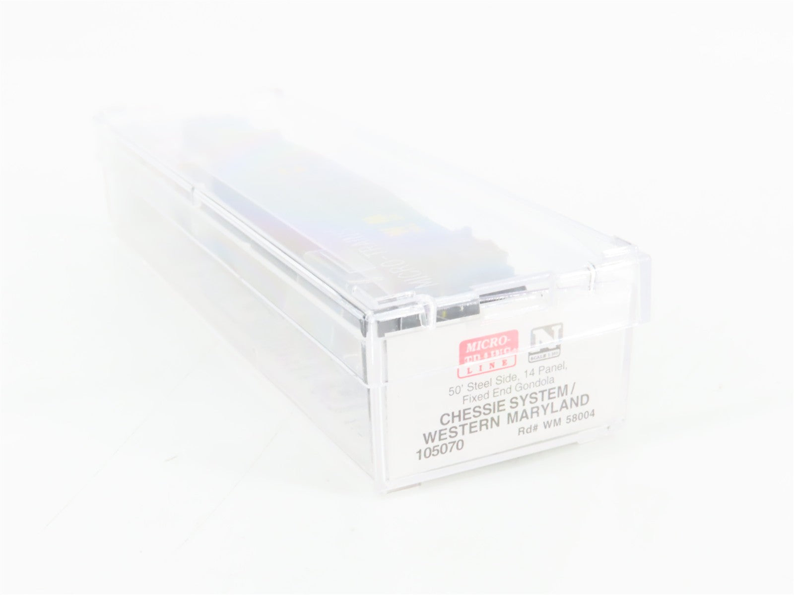 N Scale Micro-Trains MTL 105070 WM Chessie System 50' Gondola 58004 RTR
