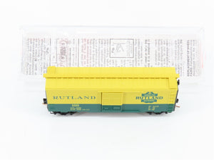 N Scale Micro-Trains MTL 20146 RUT Rutland Green Mt. Gateway 40' Box Car 100 RTR
