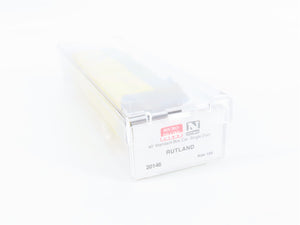 N Scale Micro-Trains MTL 20146 RUT Rutland Green Mt. Gateway 40' Box Car 100 RTR