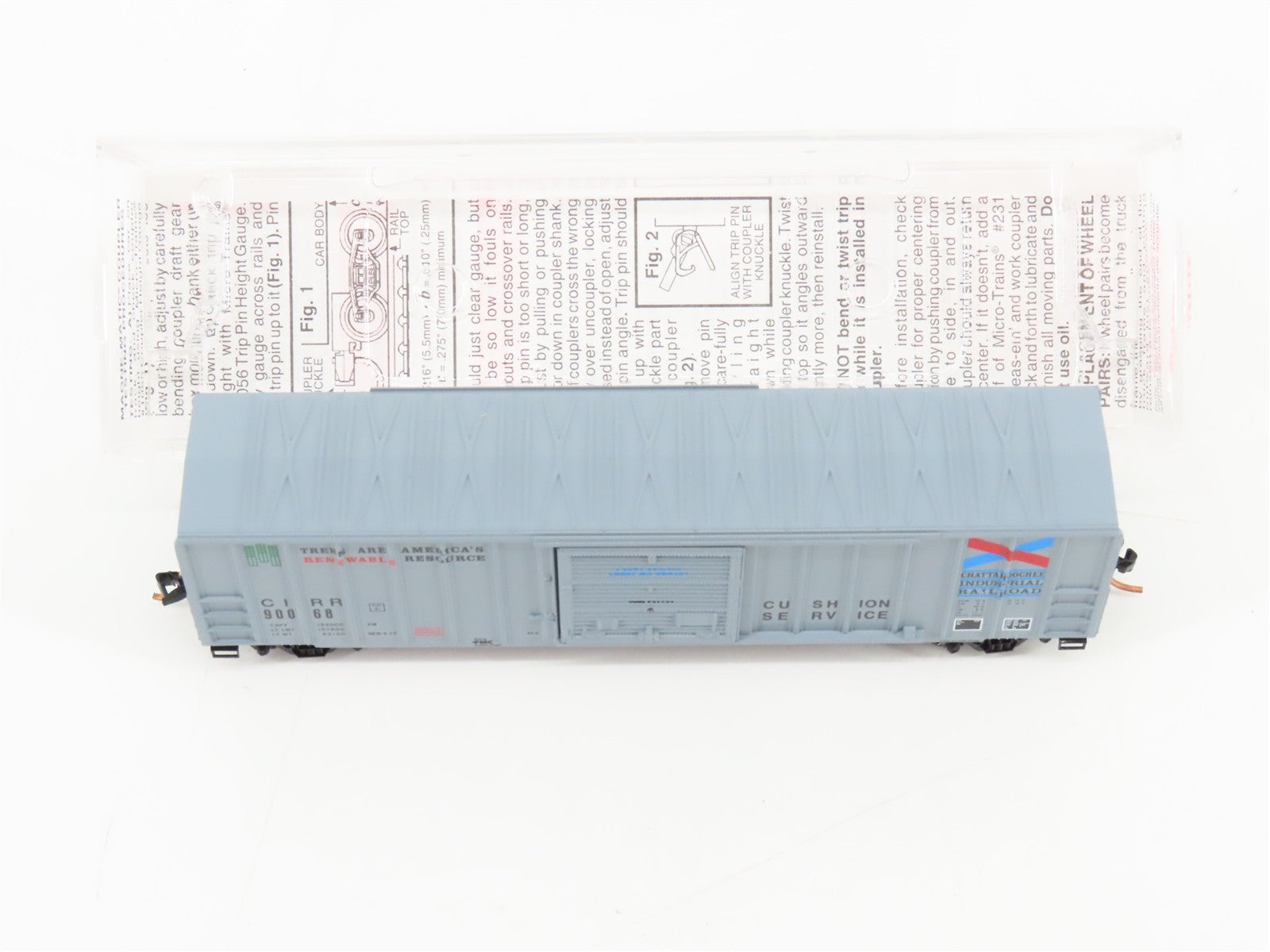 N Scale Micro-Trains MTL 25040 CIRR Chattahoochee Industrial 50' Box Car 90068