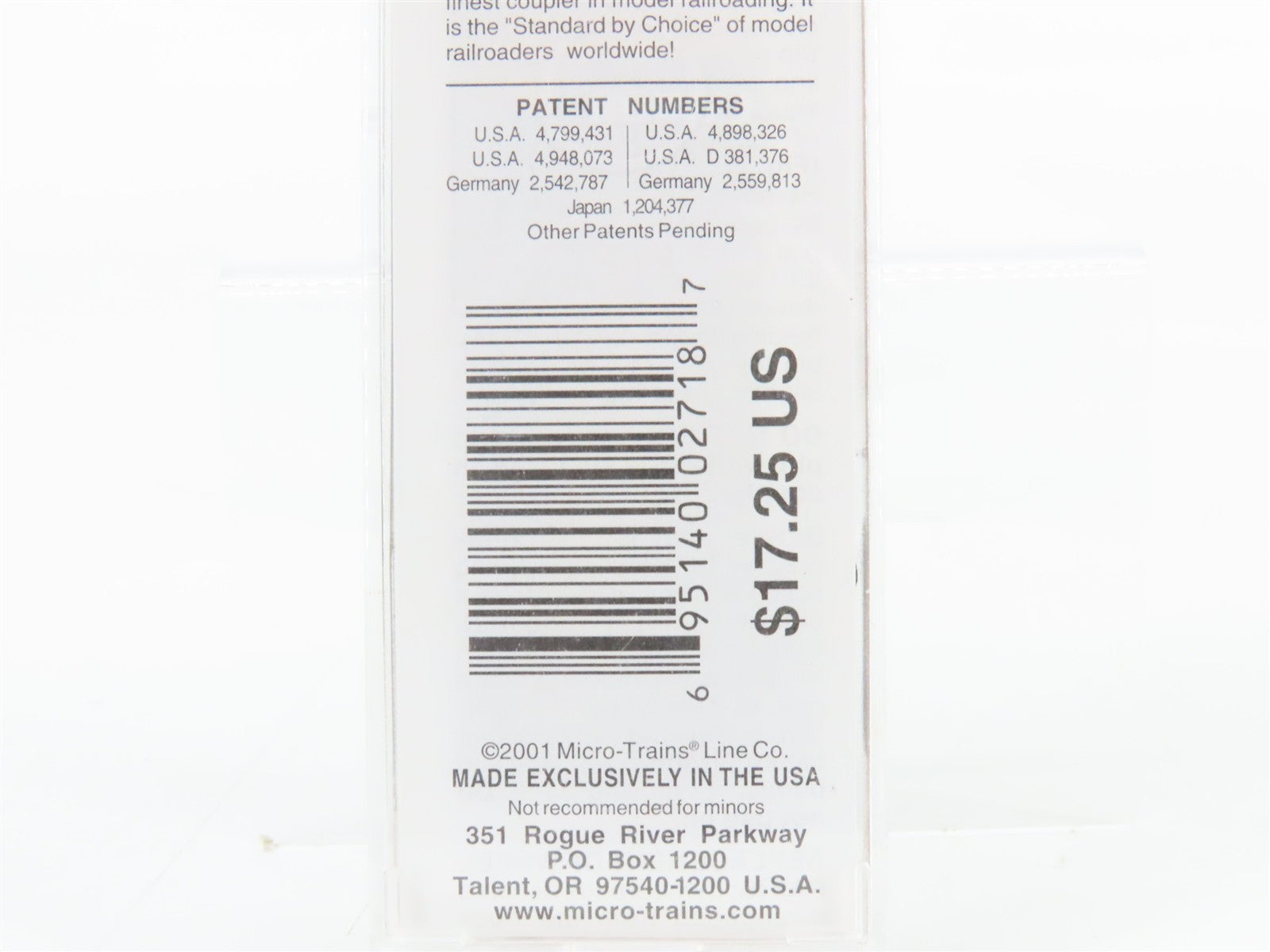 N Scale Micro-Trains MTL 25040 CIRR Chattahoochee Industrial 50' Box Car 90068