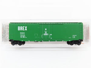N Scale Micro-Trains MTL 32090 Burlington Refrigerator Express 50' Box Car RTR