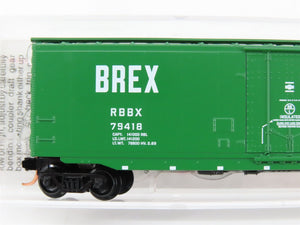 N Scale Micro-Trains MTL 32090 Burlington Refrigerator Express 50' Box Car RTR