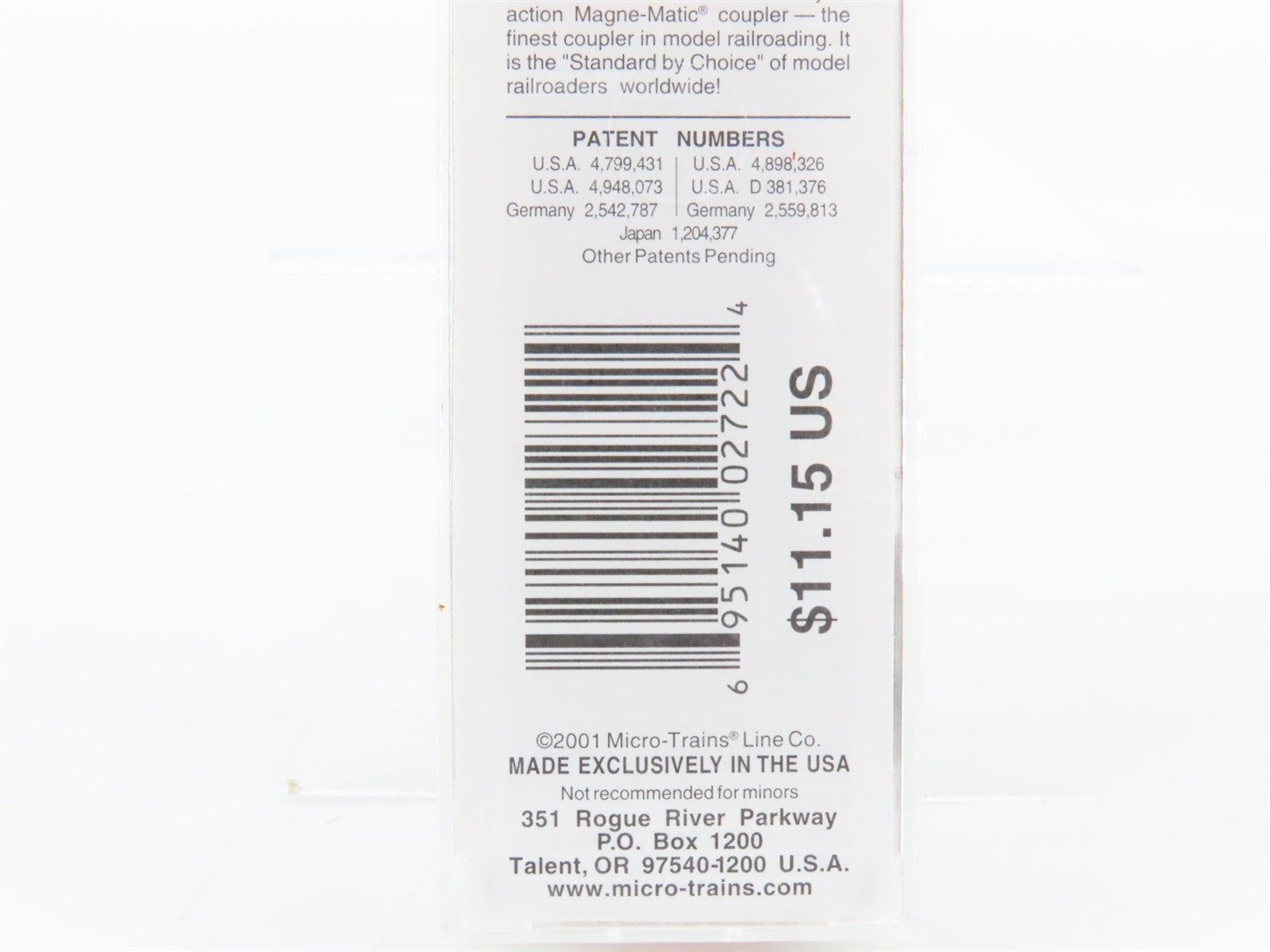 N Scale Micro-Trains MTL 32090 Burlington Refrigerator Express 50' Box Car RTR