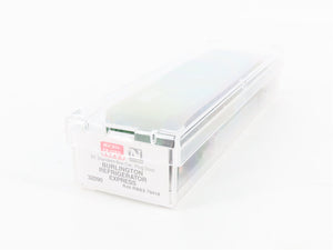 N Scale Micro-Trains MTL 32090 Burlington Refrigerator Express 50' Box Car RTR