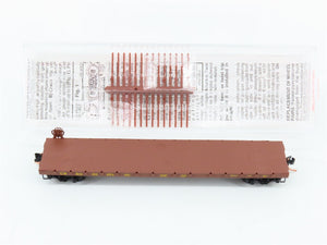 N Scale Micro-Trains MTL 44090 CB&Q Burlington Route 50' Flat Car 93374 RTR