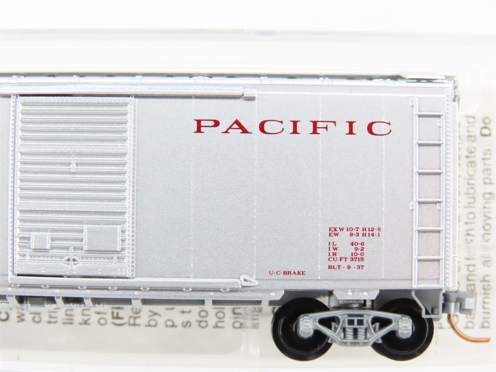 N Scale Micro-Trains MTL 20546 CP Canadian Pacific 40' Box Car 4901 RTR