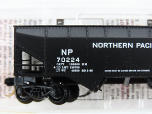 N Scale Micro-Trains MTL 55080 NP Northern Pacific 33' 2-Bay Hopper 70224 RTR
