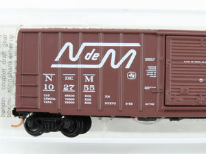 N Micro-Trains MTL 25320 NdeM National Railway of Mexico 50' Box Car 102755 RTR