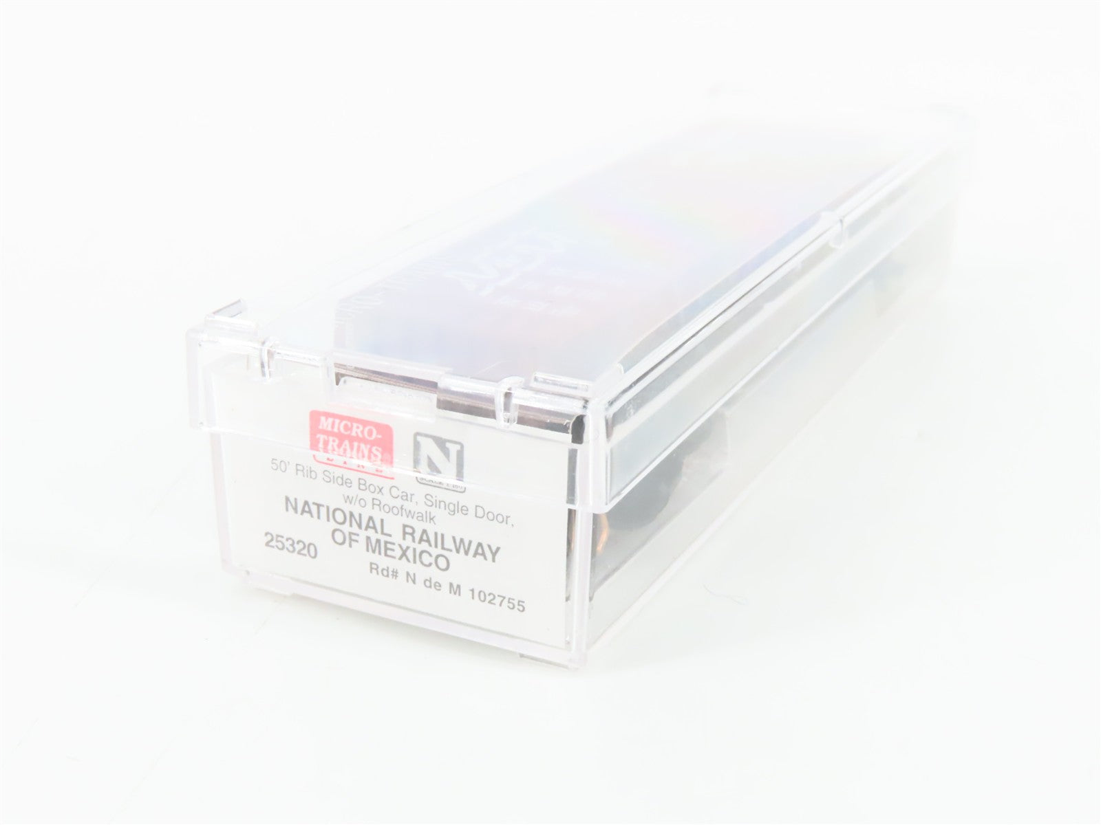 N Micro-Trains MTL 25320 NdeM National Railway of Mexico 50' Box Car 102755 RTR