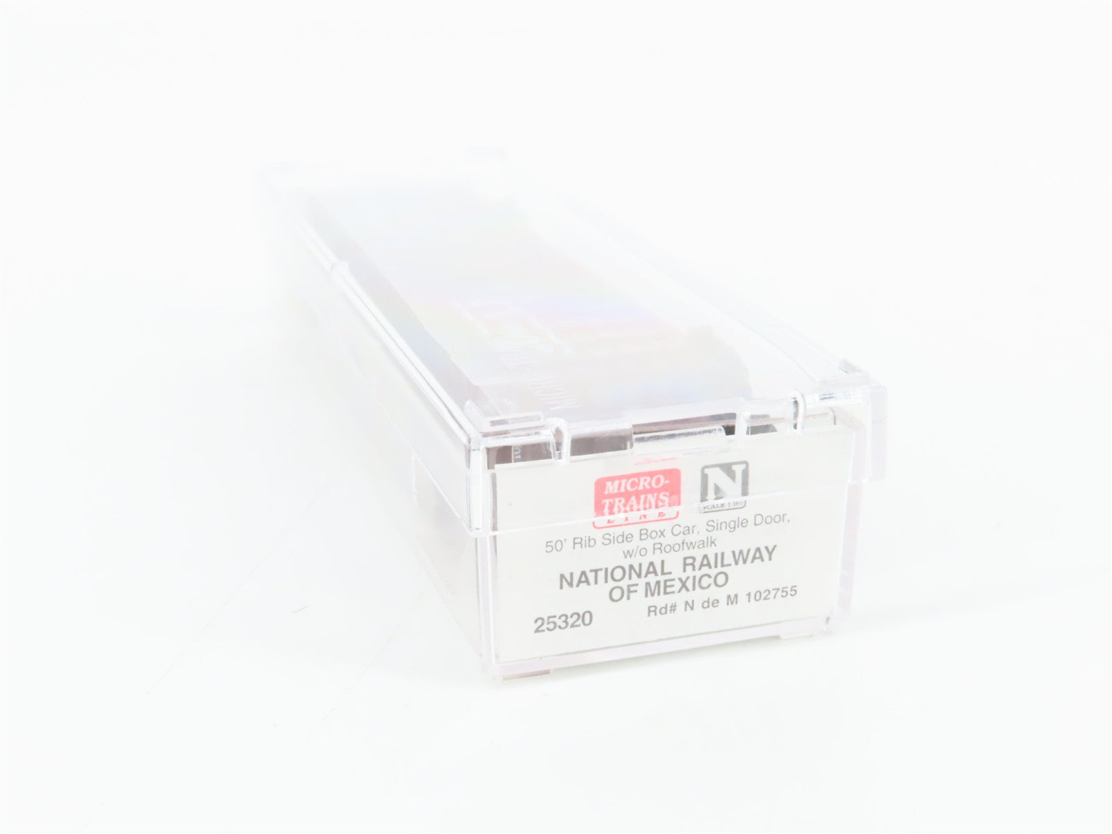 N Micro-Trains MTL 25320 NdeM National Railway of Mexico 50' Box Car 102755 RTR