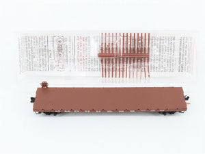 N Scale Micro-Trains MTL 44060 ATSF Santa Fe 50' Straight Side Flat Car 90822