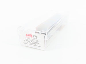N Scale Micro-Trains MTL 44060 ATSF Santa Fe 50' Straight Side Flat Car 90822