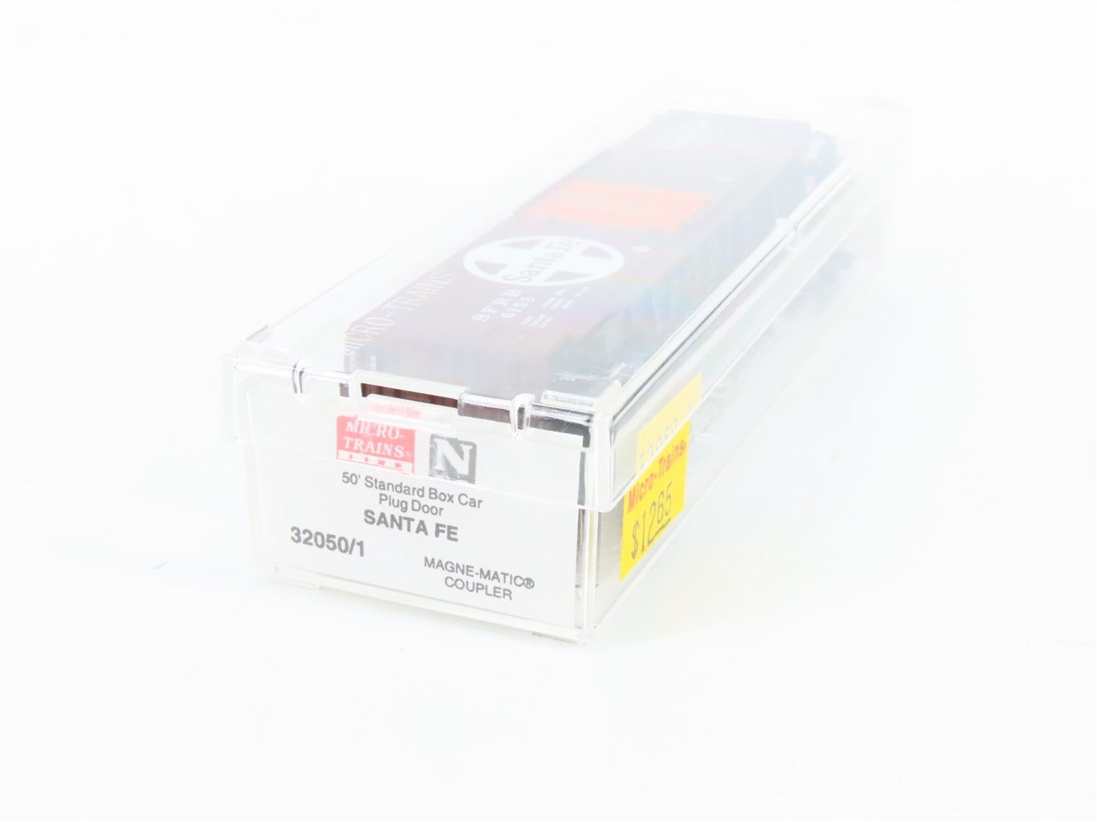 N Scale Micro-Trains MTL 32050/1 SFRB Santa Fe 50' Plug Door Box Car 6153 RTR