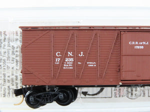 N Scale Micro-Trains MTL 28040 Central Railroad of New Jersey 40' Box Car RTR