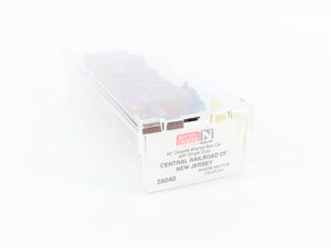 N Scale Micro-Trains MTL 28040 Central Railroad of New Jersey 40' Box Car RTR