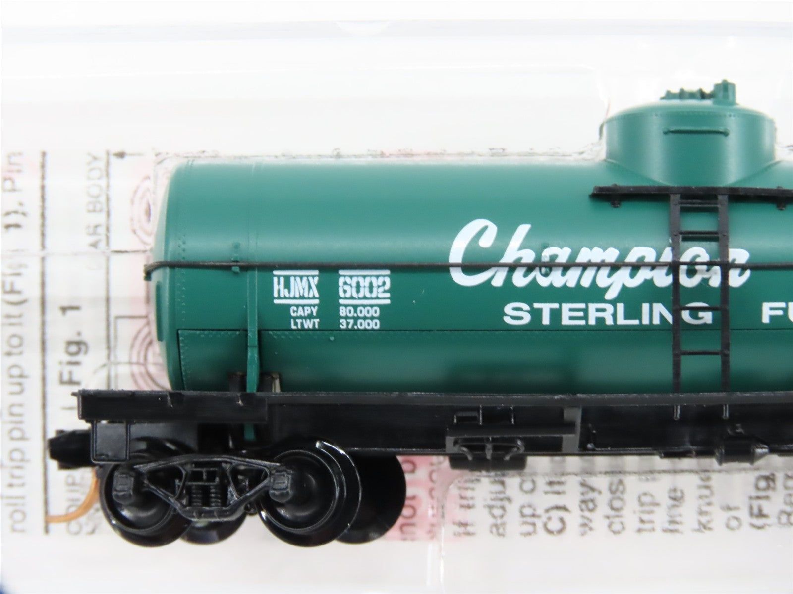N Scale Micro-Trains MTL 65490 Champion Oils - Sterling Fuels Tank Car RTR