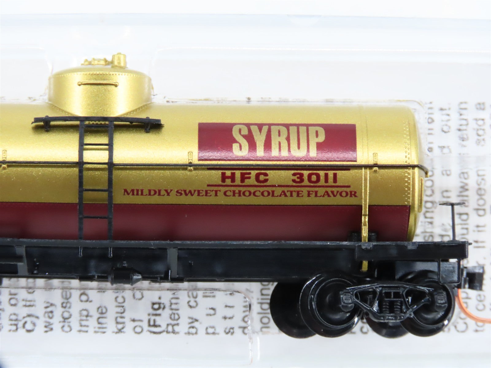 N Scale Micro-Trains MTL 65510 HFC Hershey's 39' Tank Car 3011 RTR