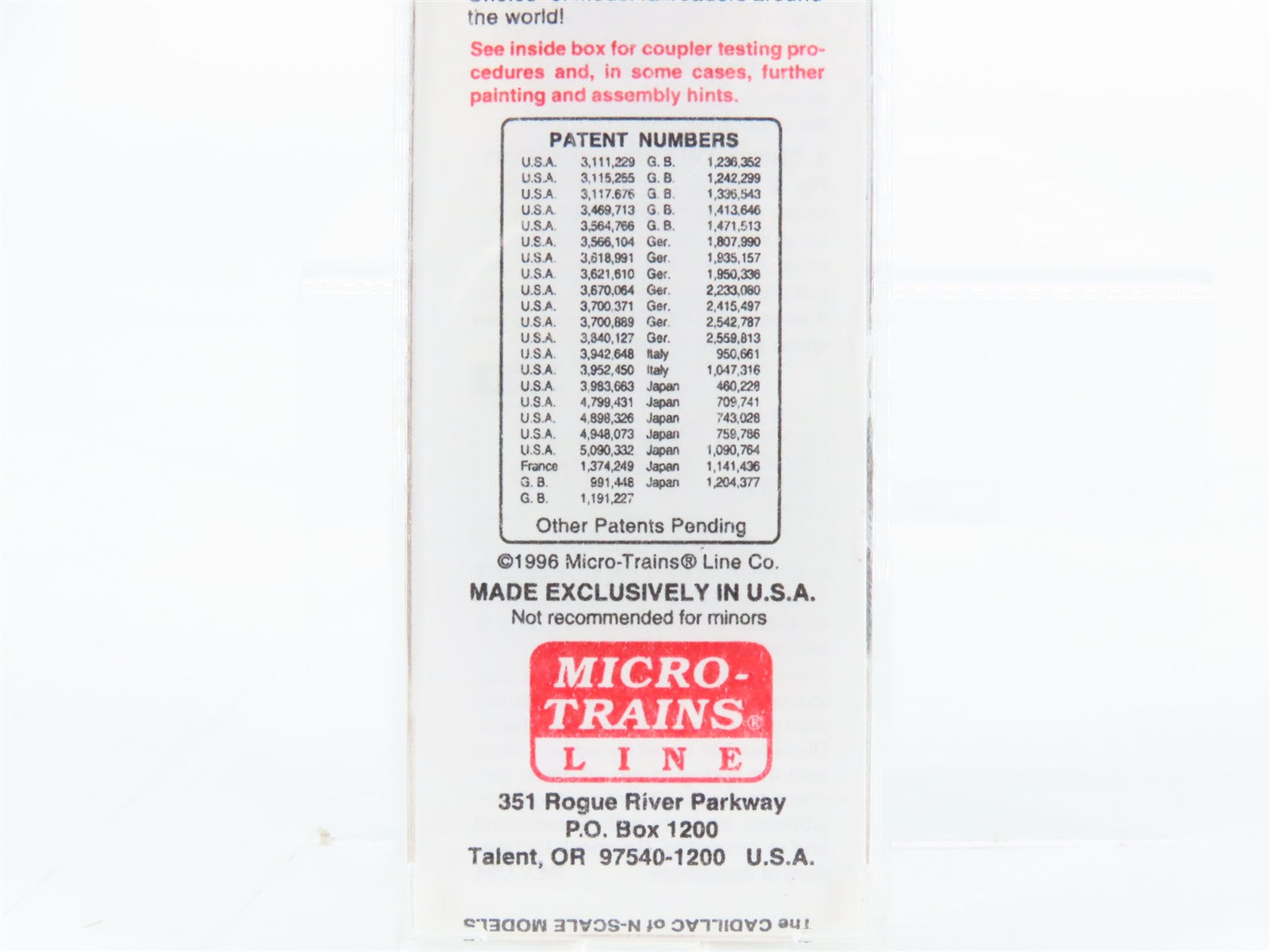 N Scale Micro-Trains MTL 28020 M&PA Maryland & Pennsylvania 40' Box Car 1157 RTR