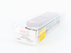 N Scale Micro-Trains MTL 28020 M&PA Maryland & Pennsylvania 40' Box Car 1157 RTR